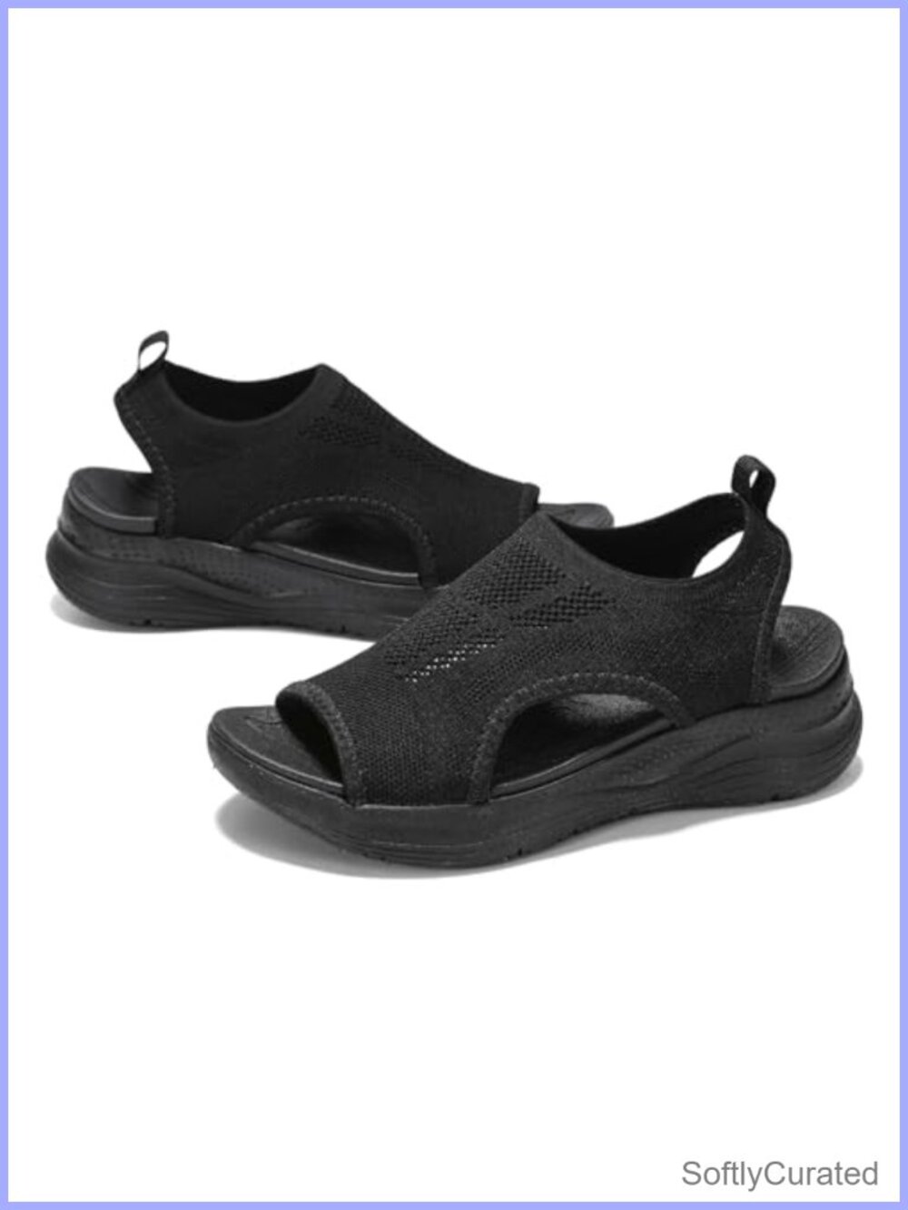 Orthopedic Arch Support Sport Sandals Cushioned Slip On Walking Sandals